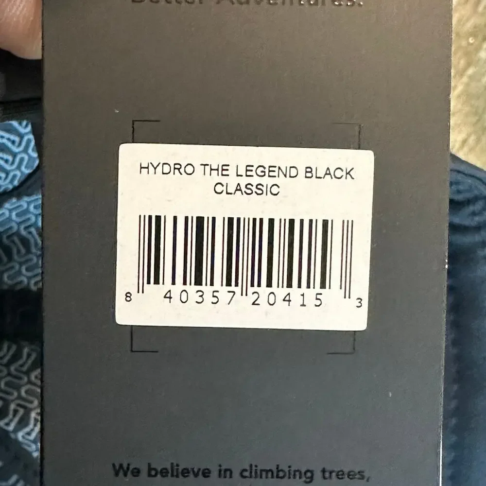 NWT Melin Hydro The Legend Hat Cap Adjustable Strapback Black Classic CL Fit
